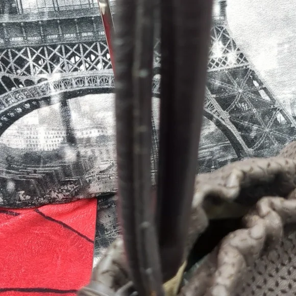 Furla Laser Cut Leather Shoulder Bag - Picture 9 of 16